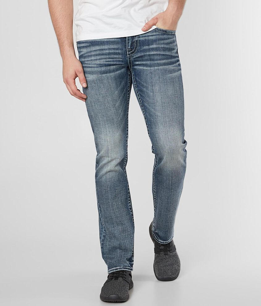 BKE Alec Straight Stretch Jean front view