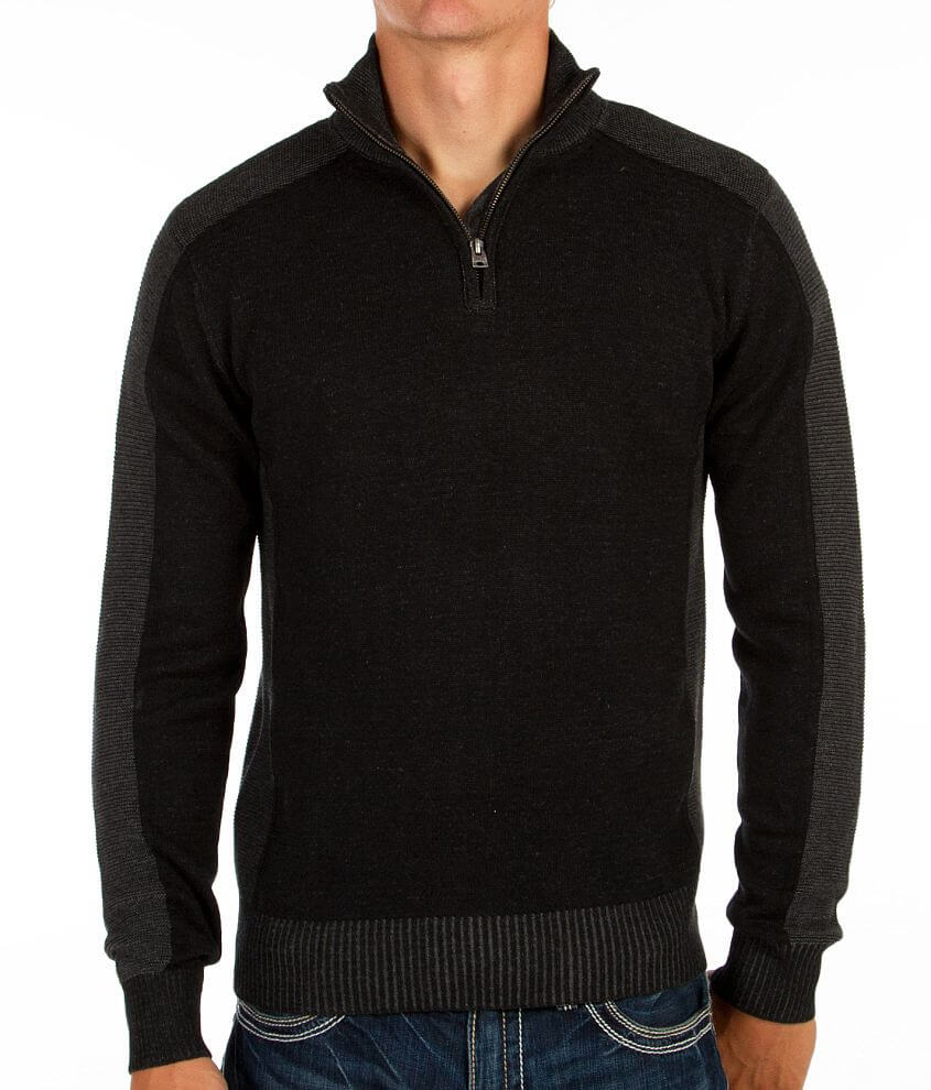 Buckle Black Polished Be Sweater front view