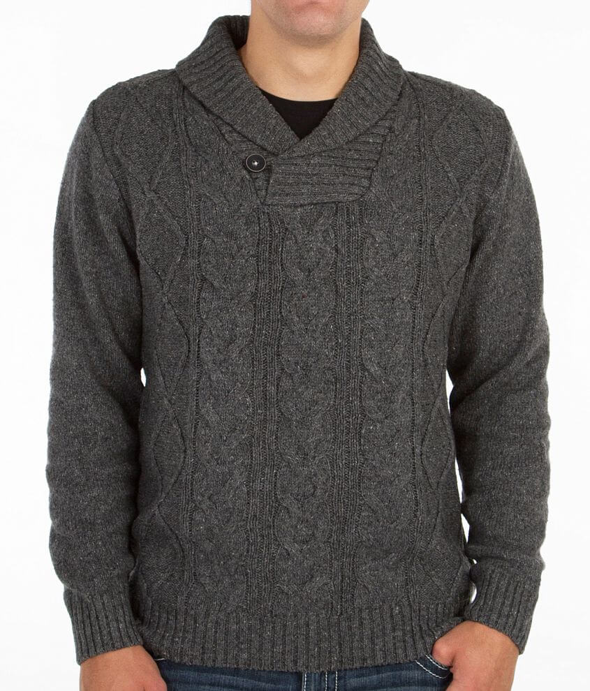 Buckle Black Strength Sweater front view