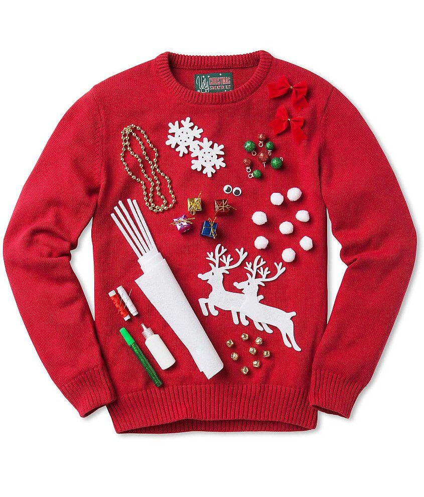 Ugly Christmas Sweater Kit front view