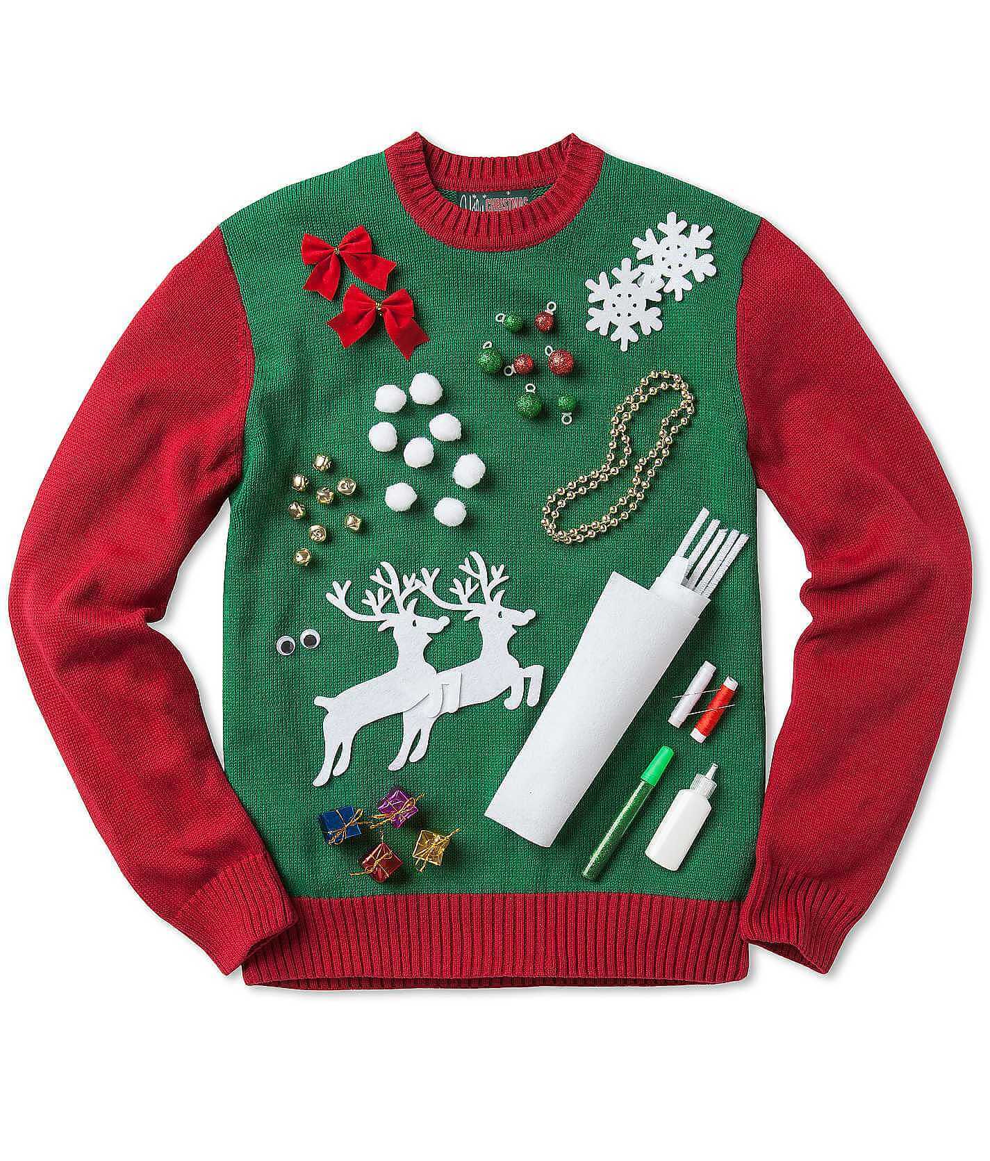 Ugly Christmas Sweater Kit - Women's Sweaters In Emerald | Buckle