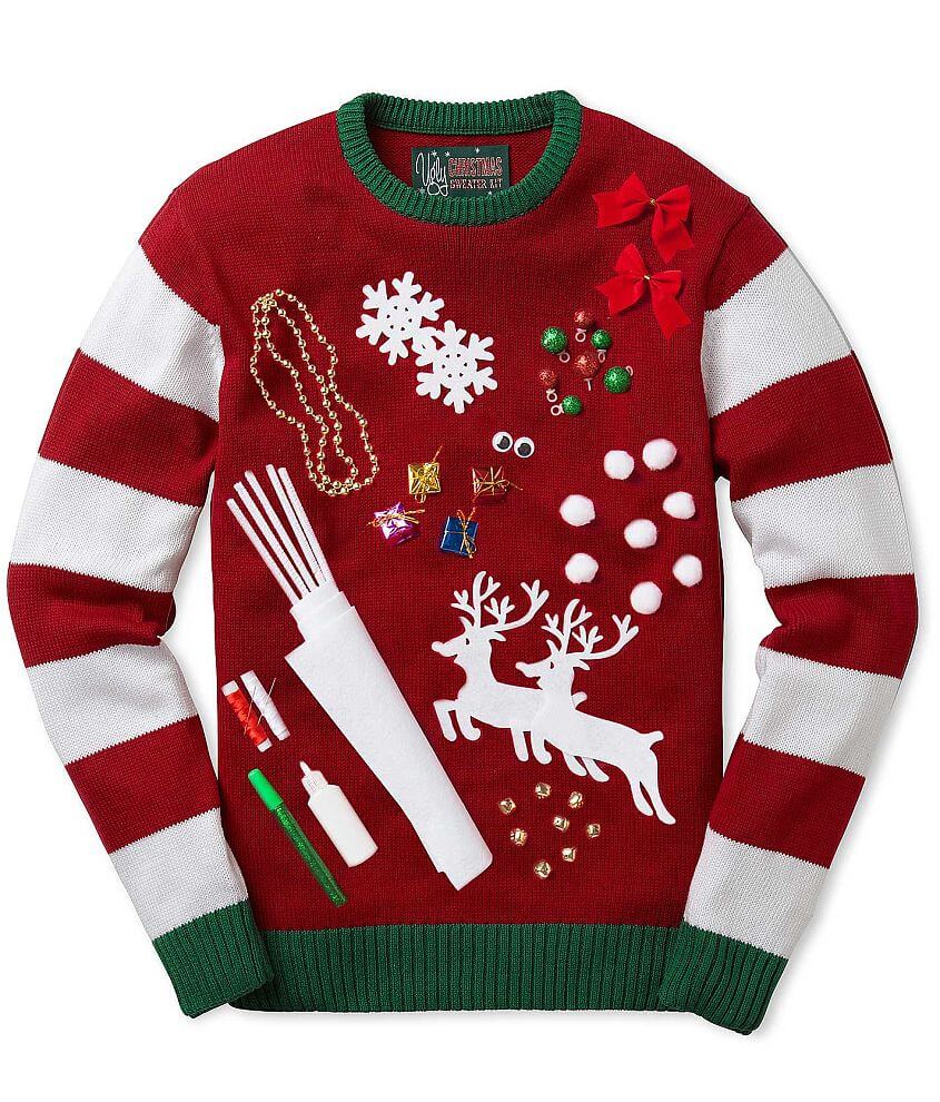 Ugly Christmas Sweater Kit - Women's Sweaters in Cayenne | Buckle