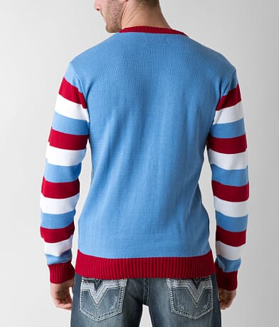 Ugly Christmas Sweater Snowman Sweater BACK
