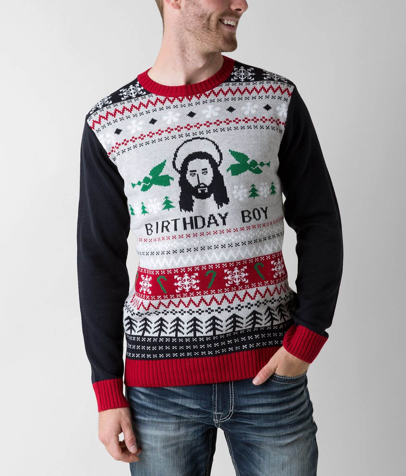 Birthday boy xmas outlet sweater