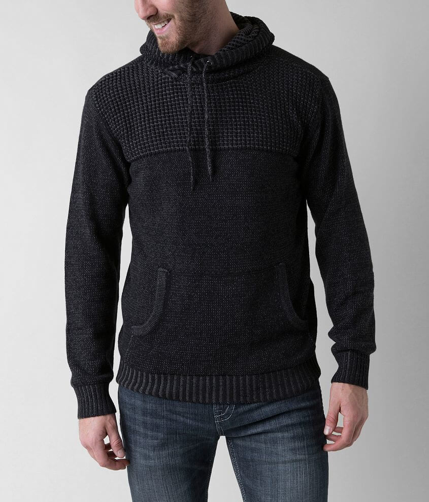 Retrofit Pullover Hooded Sweater front view