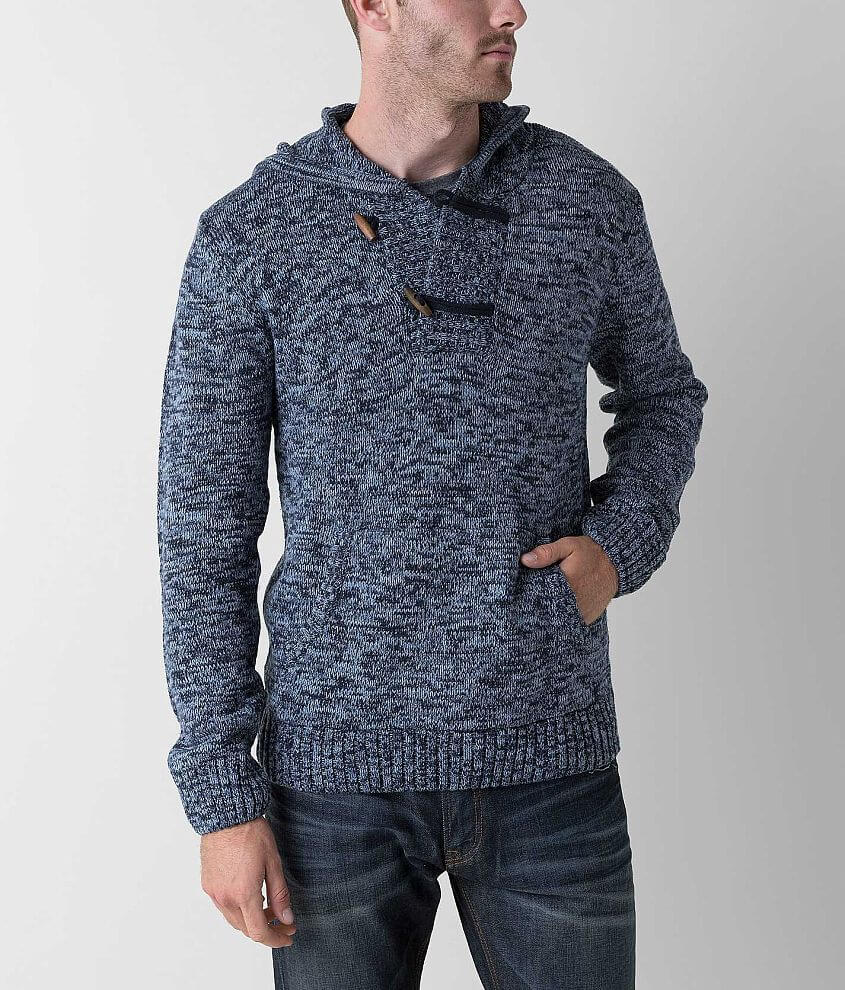 Retrofit Toggle Henley Sweater front view