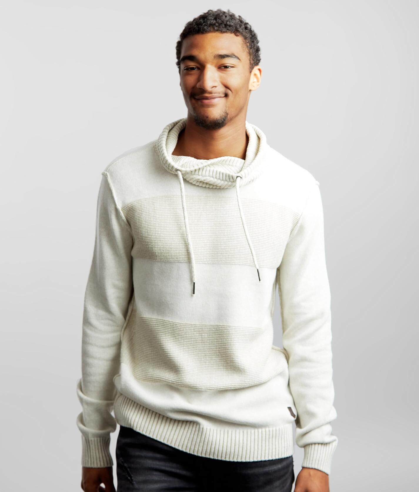 trash nouveau shawl neck sweater