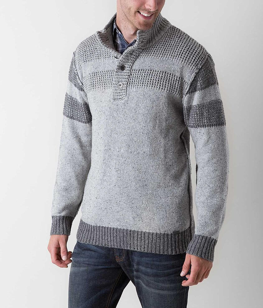 J.B. Holt Canal Lincoln Henley Sweater front view