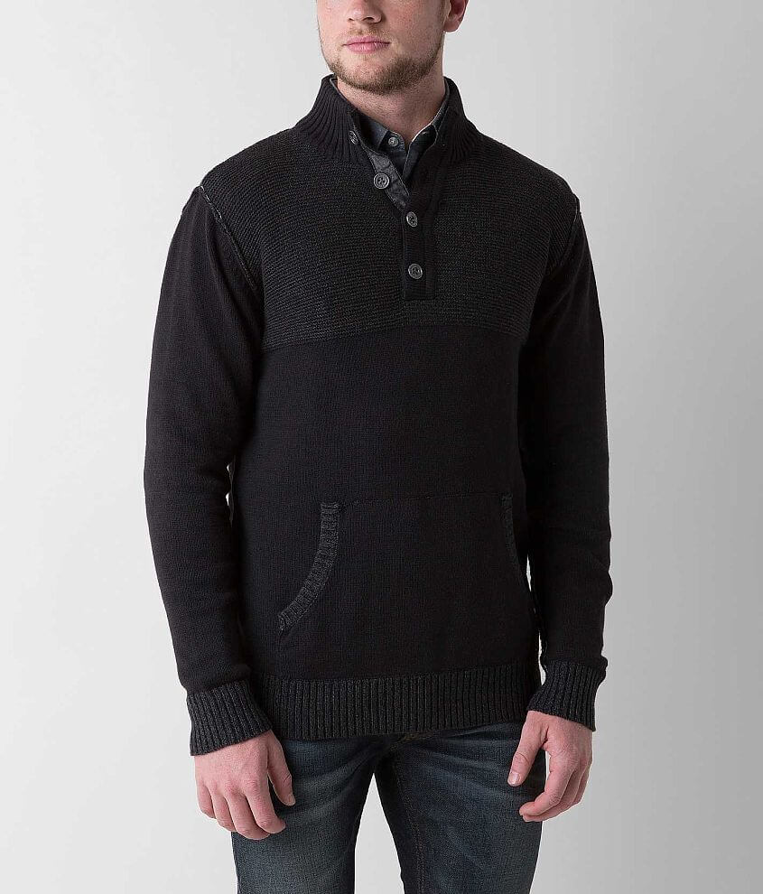 J.B. Holt Barlow Lincoln Henley Sweater front view