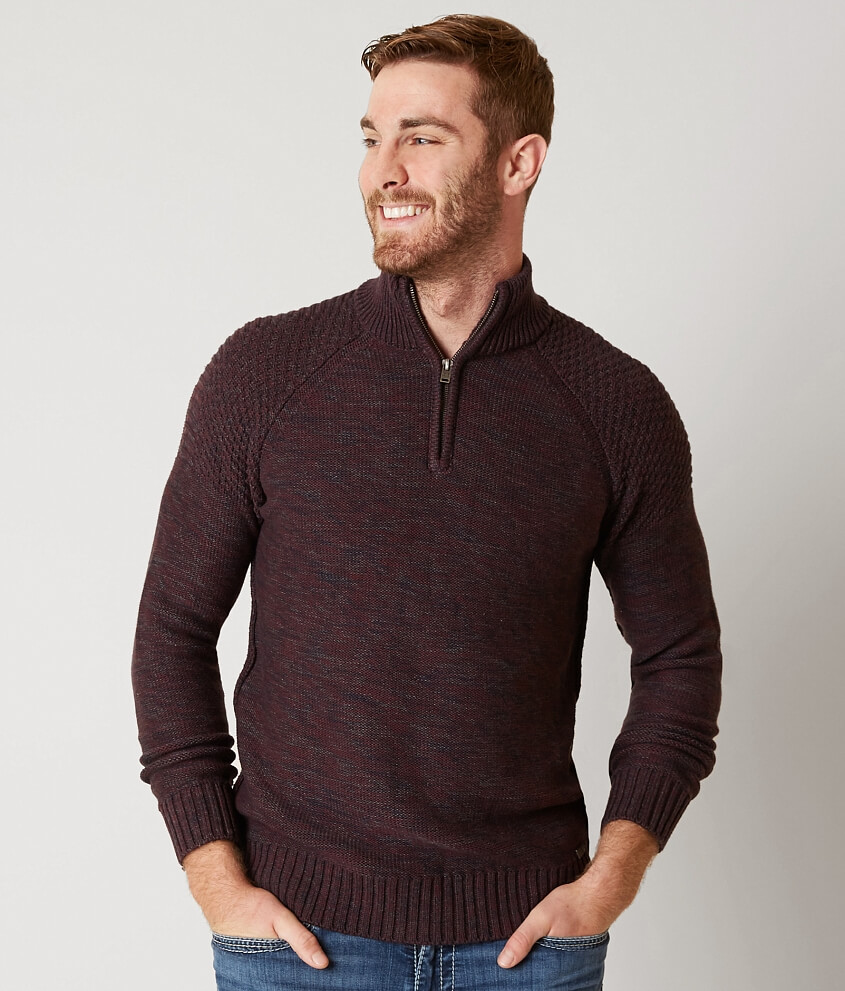 J.B. Holt Berkley Sweater - Men's Sweaters in Aubergine | Buckle