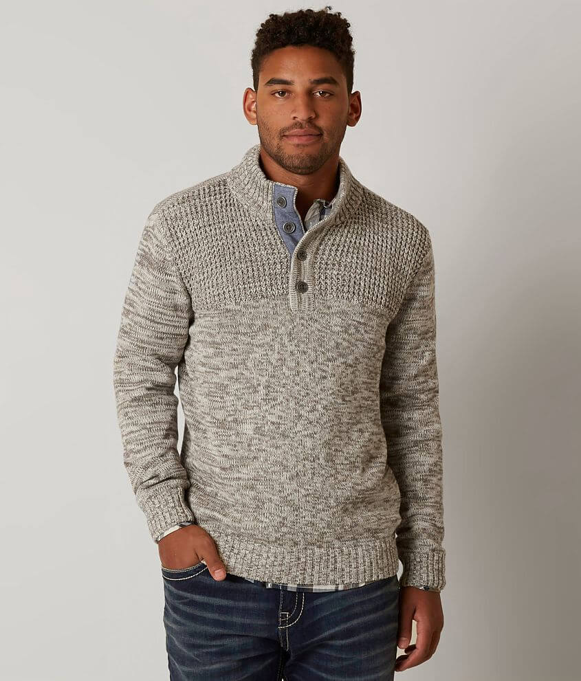 J.B. Holt Herman Henley Sweater front view
