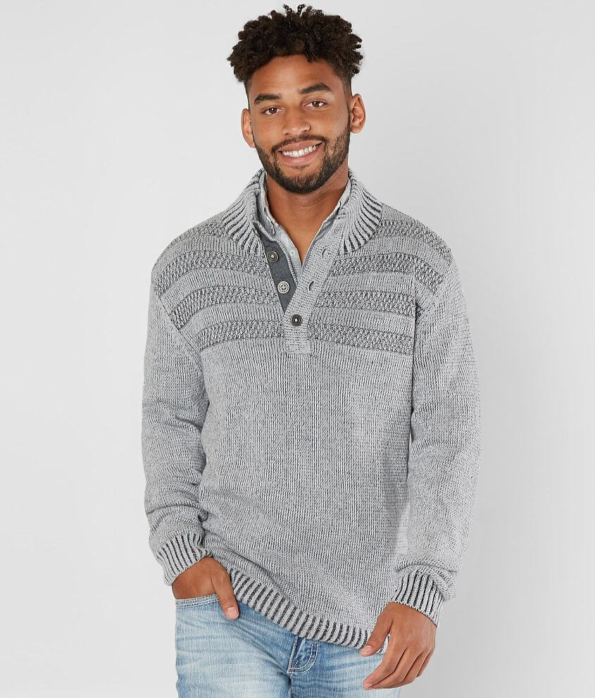 J.B. Holt Masters Henley Sweater front view