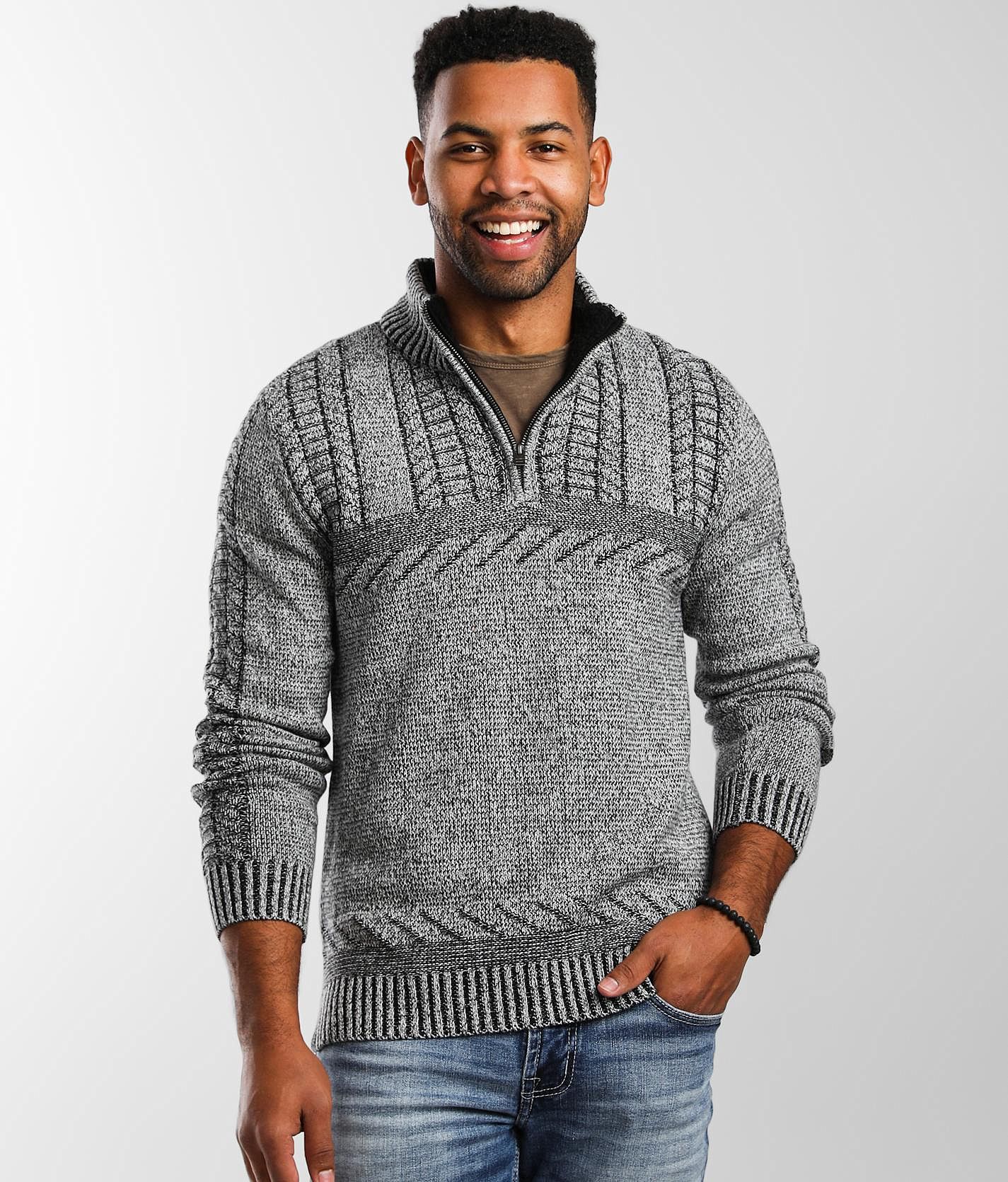 J.B. Holt Austen Quarter Zip Sweater - Men's Sweaters in