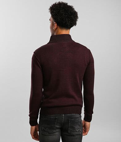 J.B. Holt Spring Toggle Henley Sweater BACK