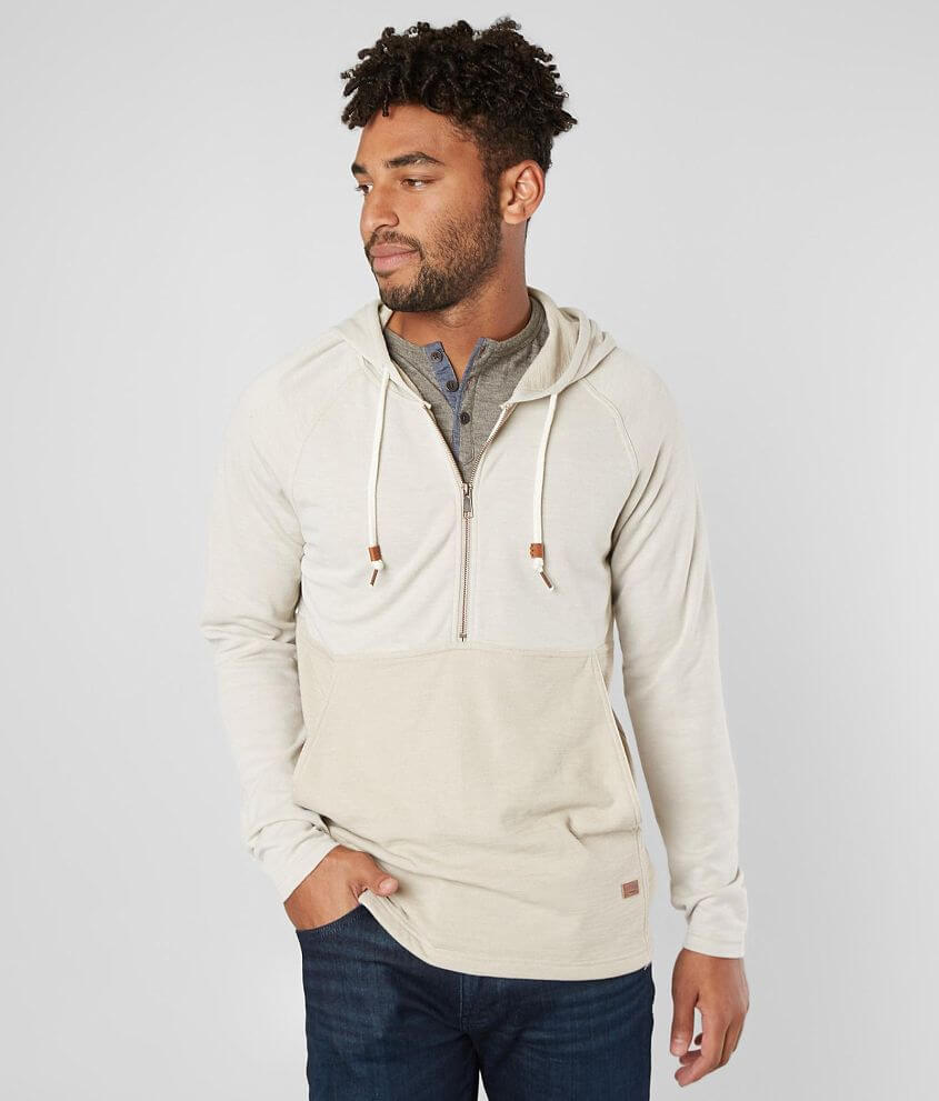 Outpost Makers Solid Hoodie - Men's Sweatshirts in Plaza Taupe | Buckle
