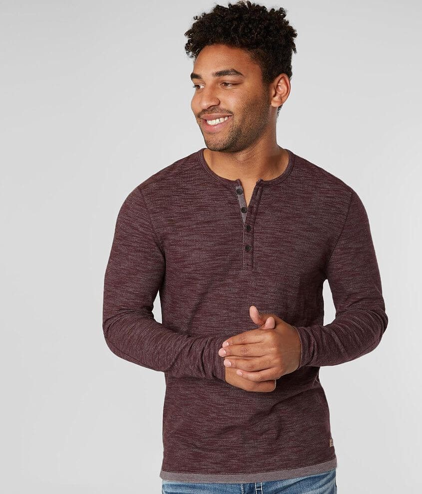 Outpost Makers Reverse Henley front view