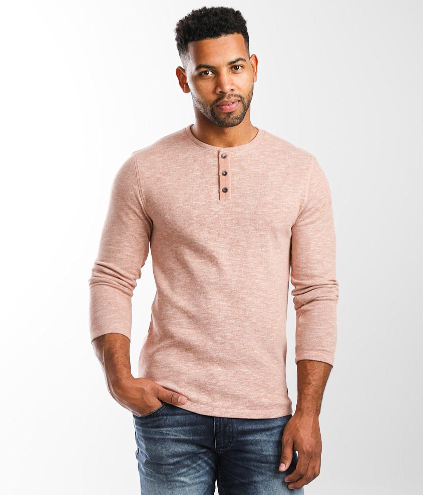 Outpost Makers Marled Henley front view