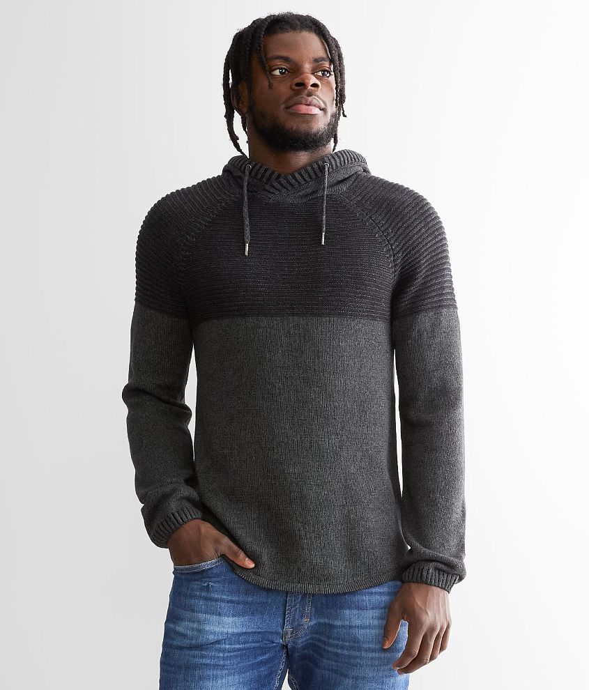 Outpost Makers Crossover Hooded Sweater - Men's Sweaters in Iron ...