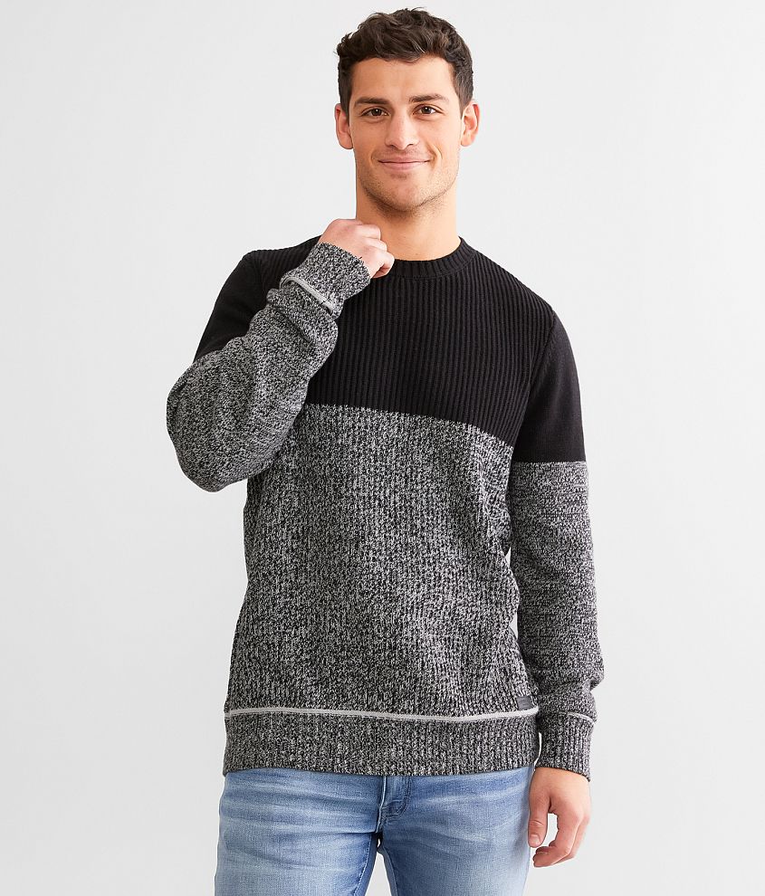 Outpost Makers Color Block Sweater front view