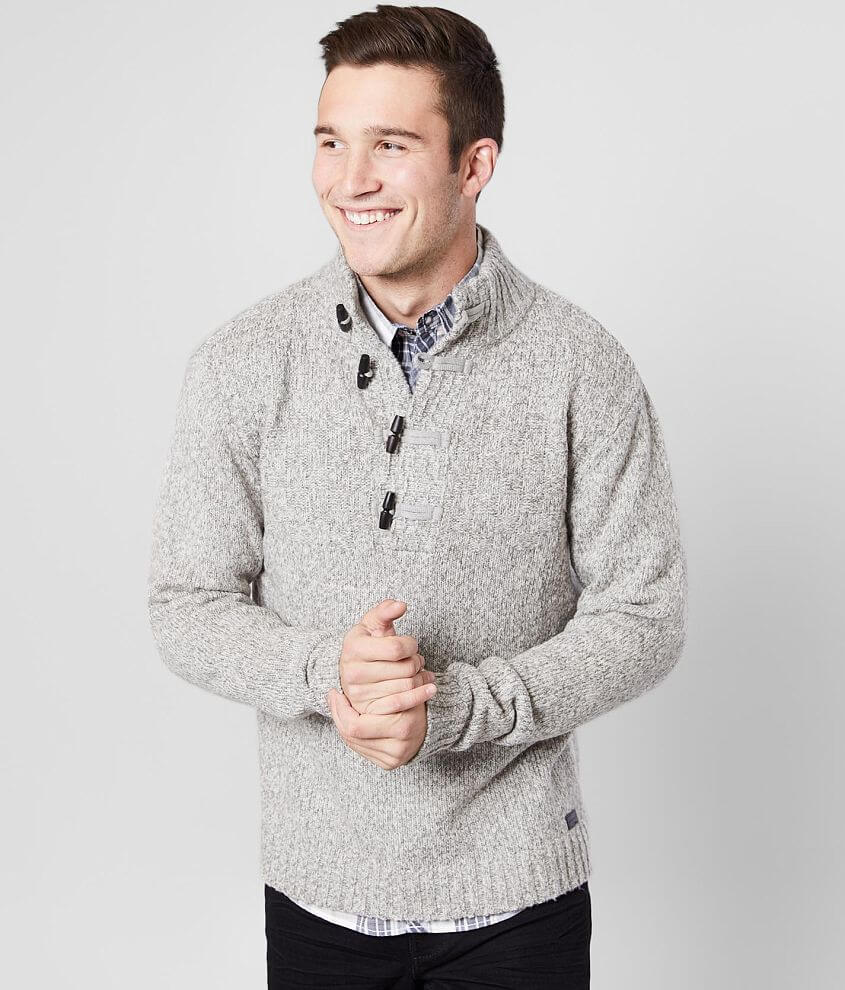 Outpost Makers Toggle Henley Sweater front view