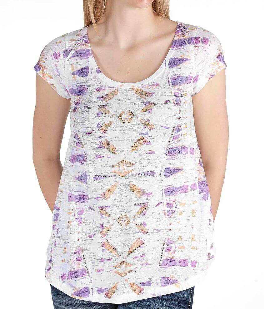 Threads 4 Thought All-Over Print Top front view