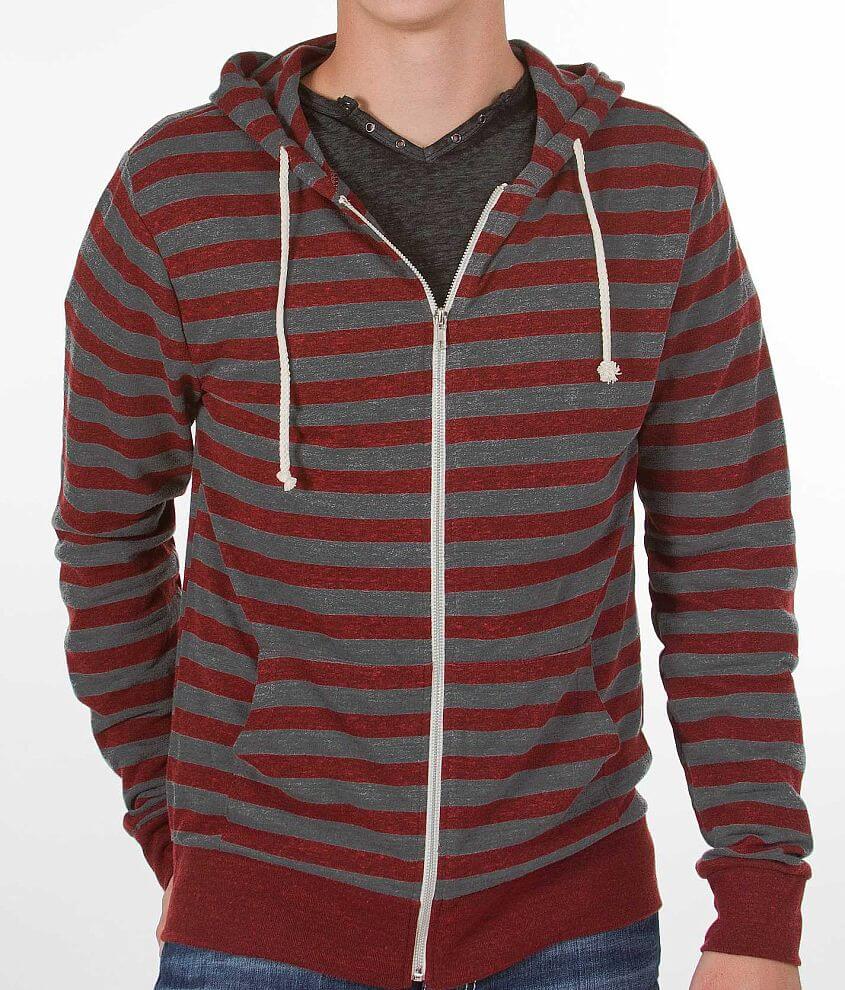 Threads 4 Thought Striped Hoodie front view