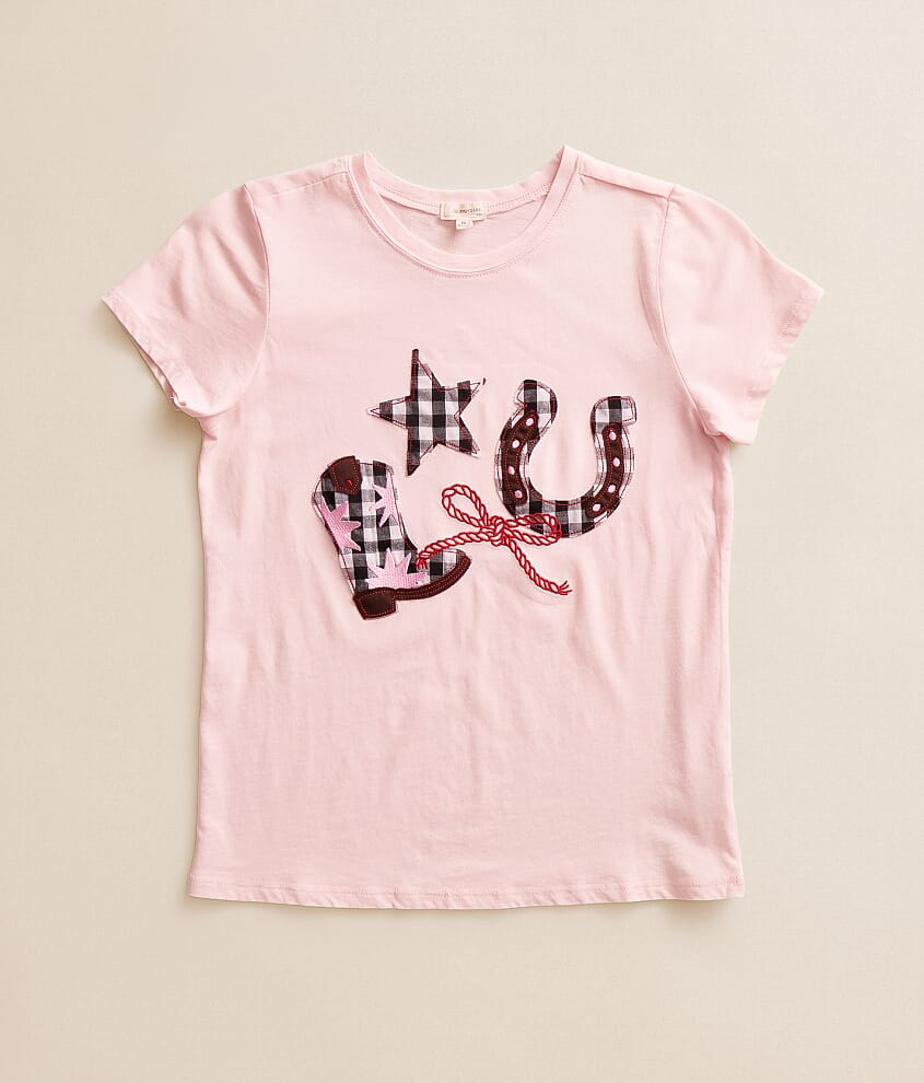Girls - Western Patch T-Shirt