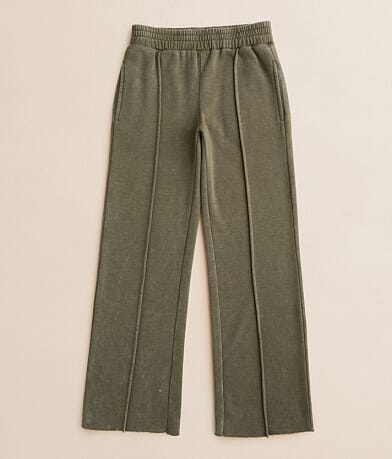 Gilded Intent Girls - Wide Leg Sweatpant front view
