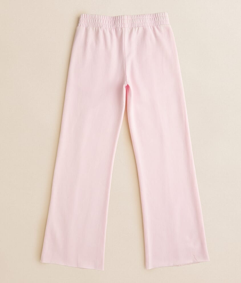 Girls - Washed Wide Leg Sweatpant