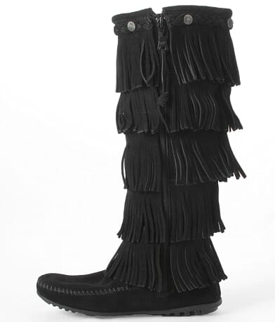 Minnetonka Fringe Moccasin Boot MISC_DETAIL_1