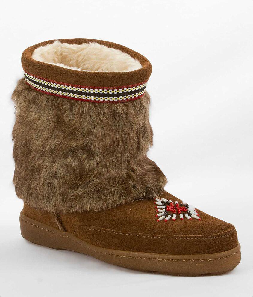 Minnetonka mukluk store fur boots