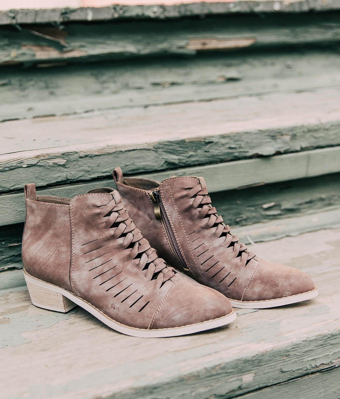 lavender ankle boots