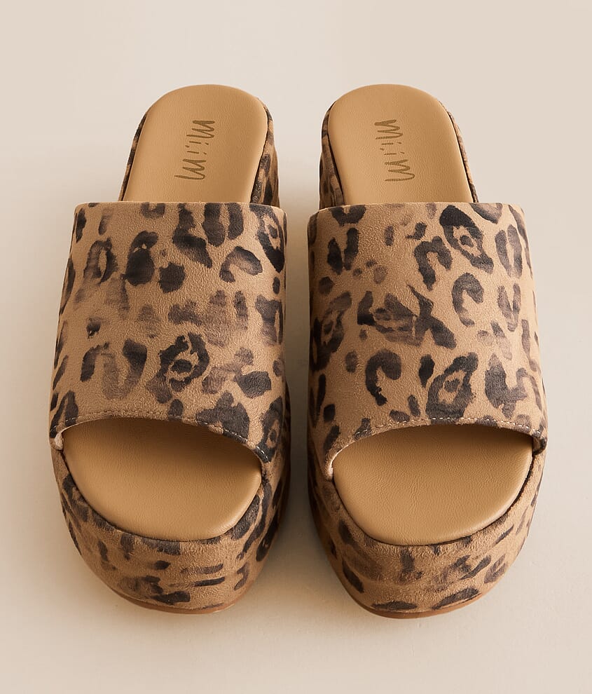 Harbor Leopard Platform Sandal - thumbnail 4