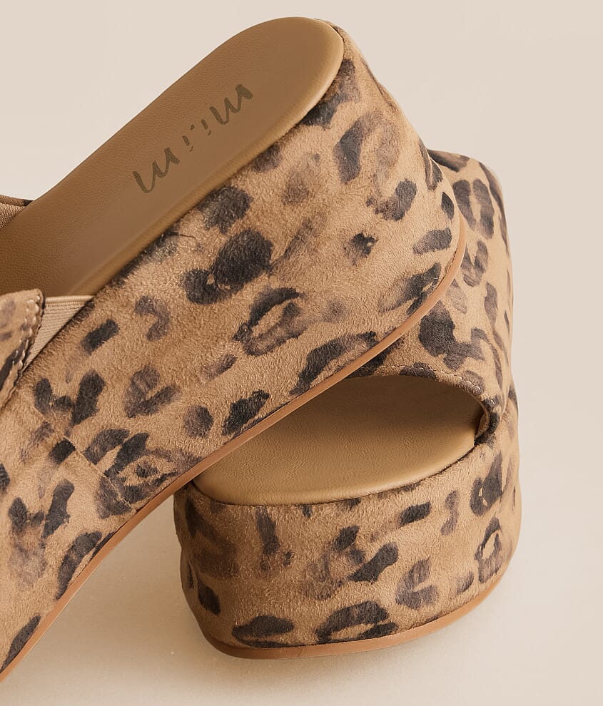 Harbor Leopard Platform Sandal - thumbnail 5