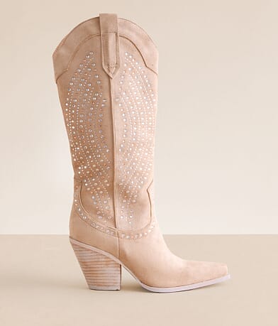 Mi.iM Nana Rhinestone Western Cowboy Boot front view