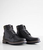 Outpost Makers Jack Boot Mens Black Leather Lace Up Side Zip Lug Sole Size 8 NWT Outpost Makers Jack Leather Boot - Men main image 4