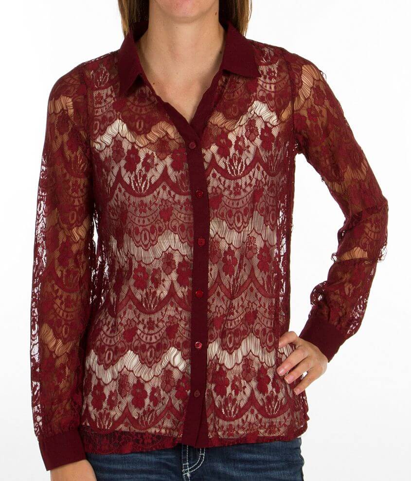 Daytrip Lace Shirt front view