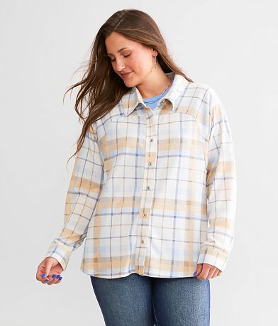 BKE Plaid Shirt FULL_RIGHT_SIDE