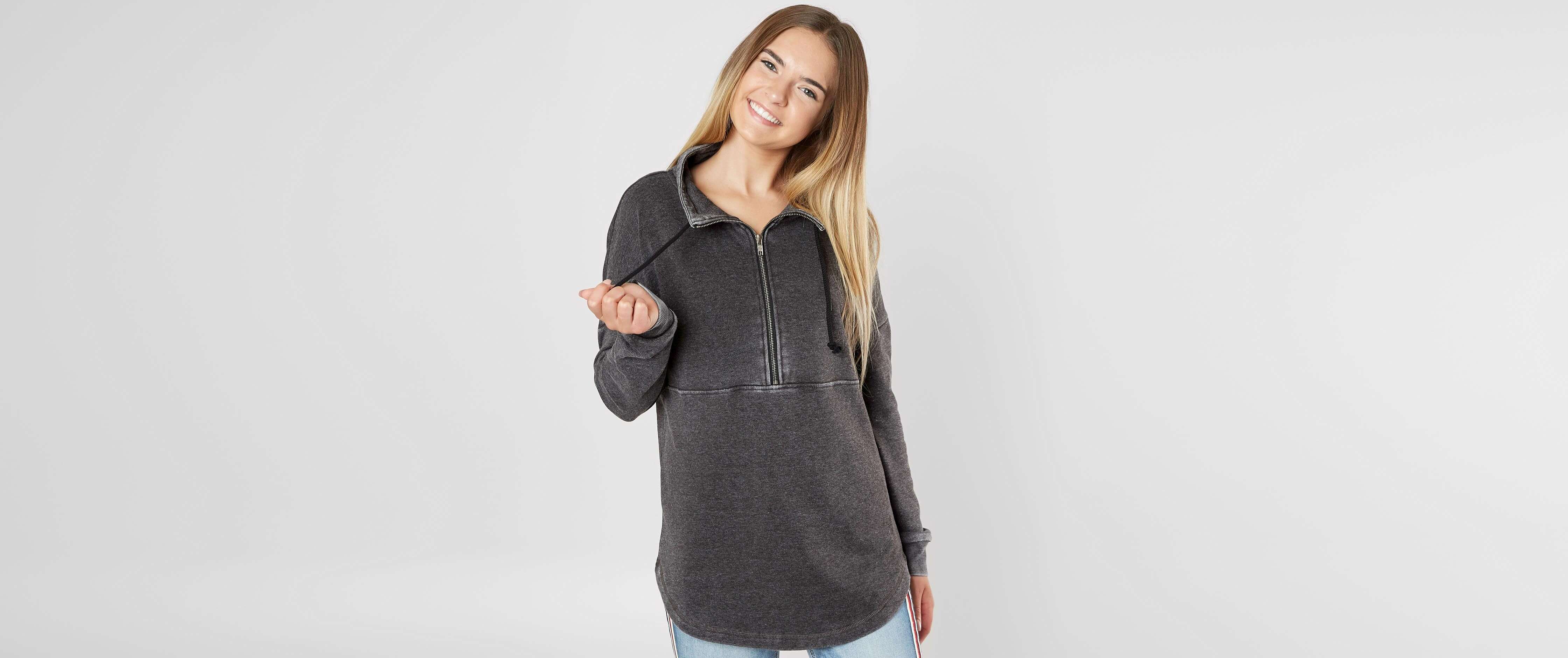 fleece lined sweatshirt womens