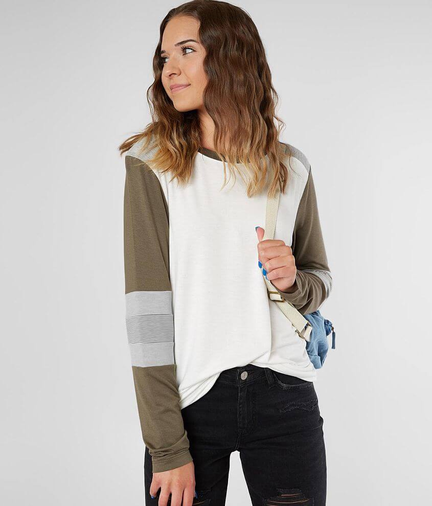 Image of FITZ + EDDI Color Block T-Shirt