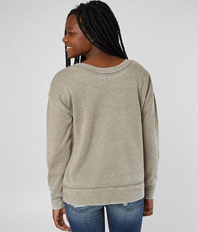 Daytrip Burnout Fleece Pullover back view