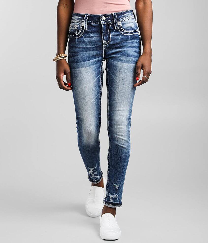 mid rise skinny ankle jeans