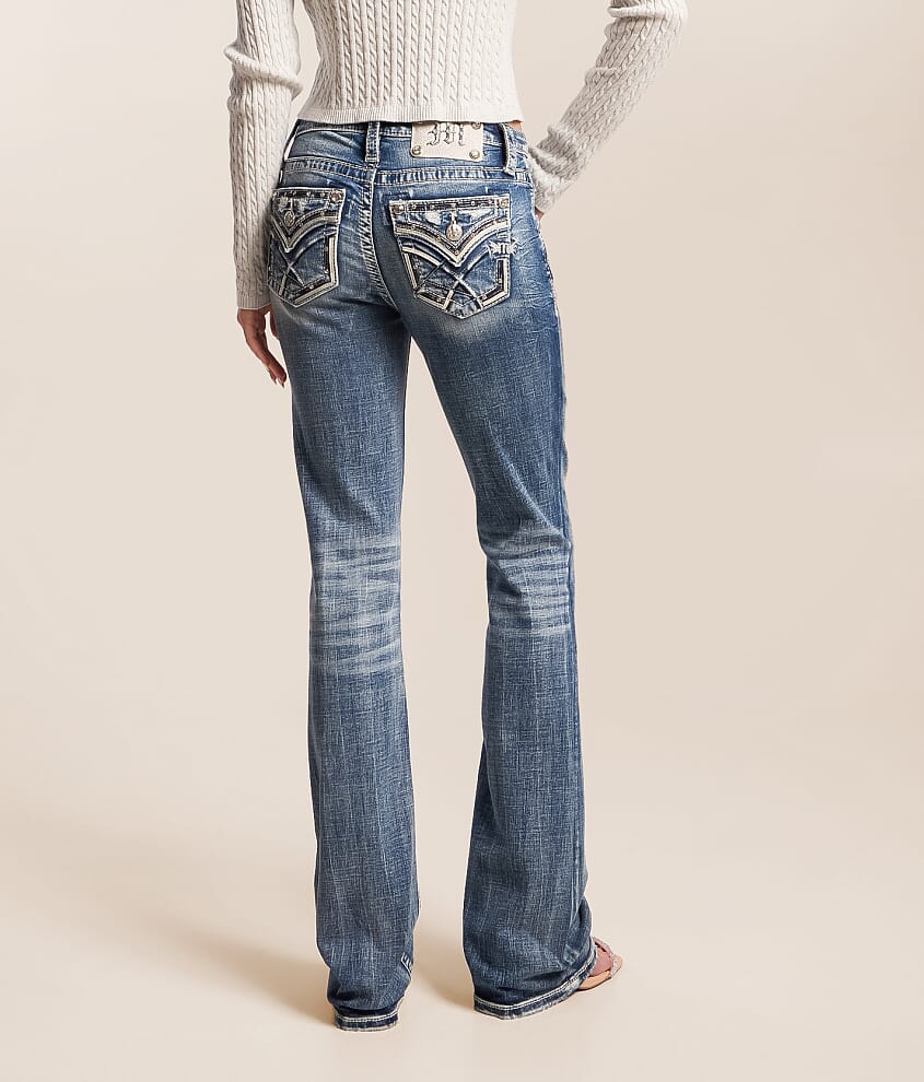 Mid-Rise Boot Stretch Jean - thumbnail 4