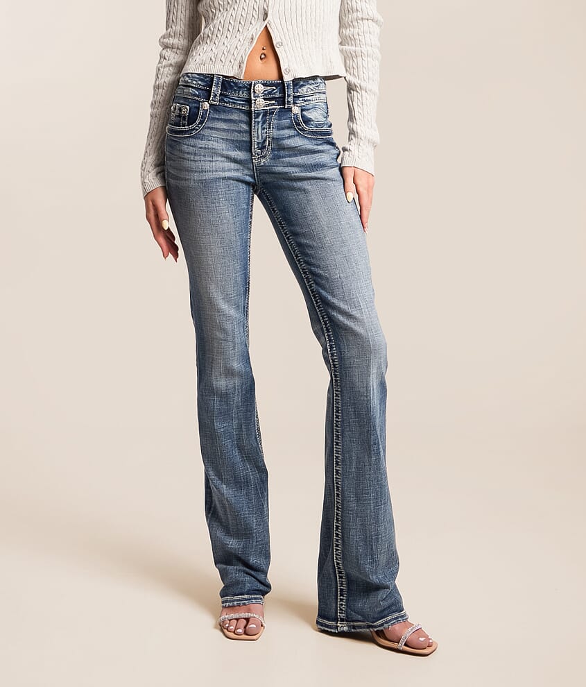 Mid-Rise Boot Stretch Jean - thumbnail 2