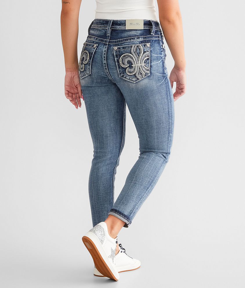 Miss Me Curvy Ankle Skinny Stretch Jean