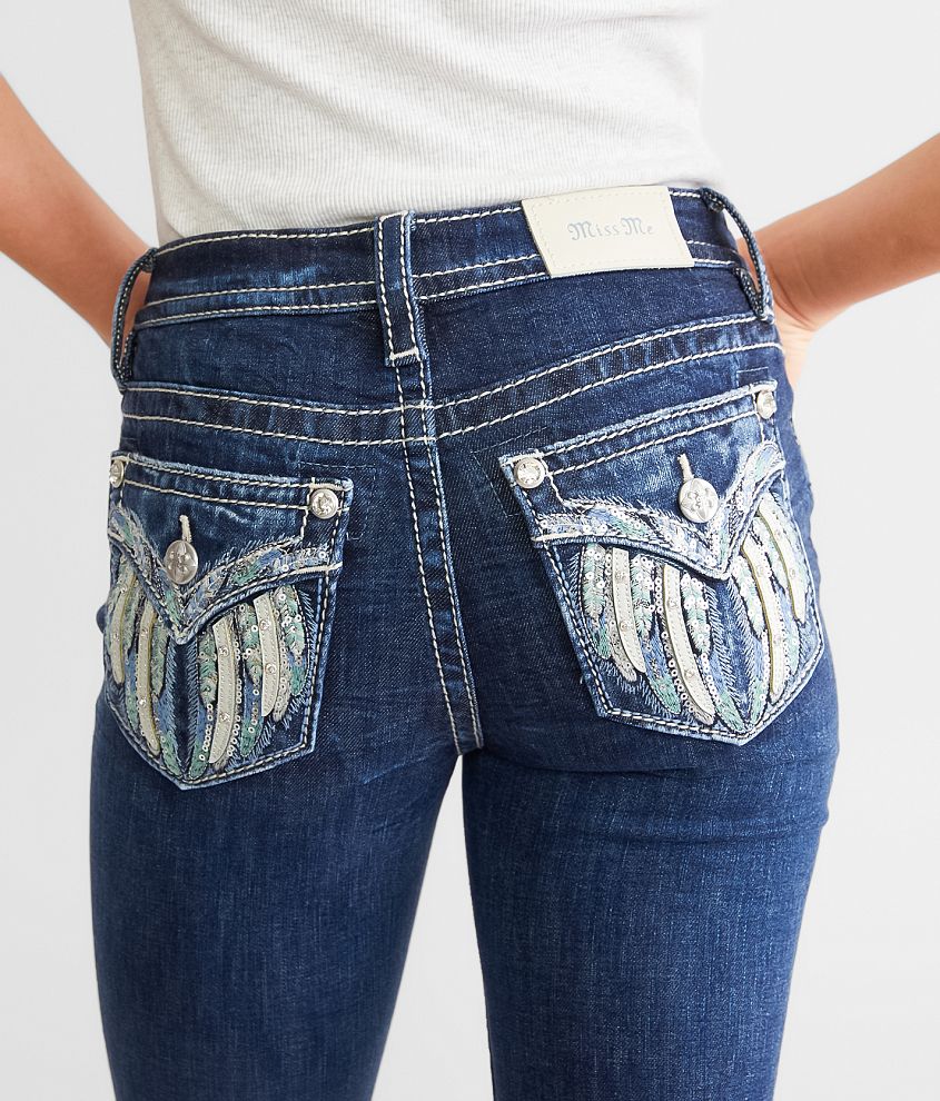 Miss me jeans hot sale with angel wings