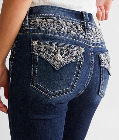 Miss Me Curvy Tailored Boot Stretch Jean misc detail 1 view