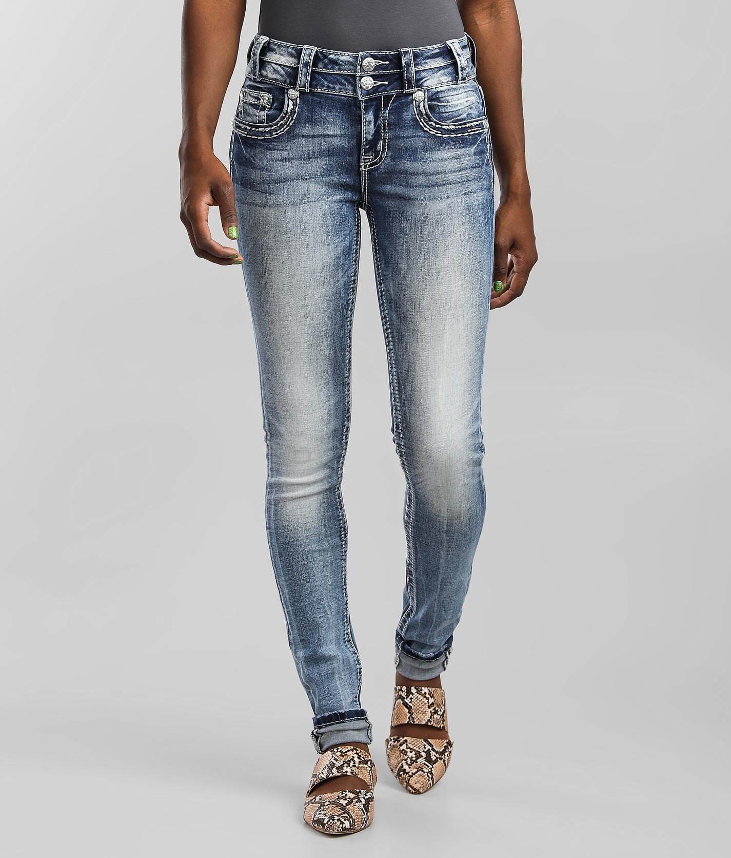 Miss Me Mid Rise Skinny Stretch Cuffed Jean Women S Jeans In K1022B   C518bce8eed9ee3855fbae9e7b1831d8v3