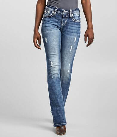 Miss Me Mid-Rise Boot Stretch Jean full left side view
