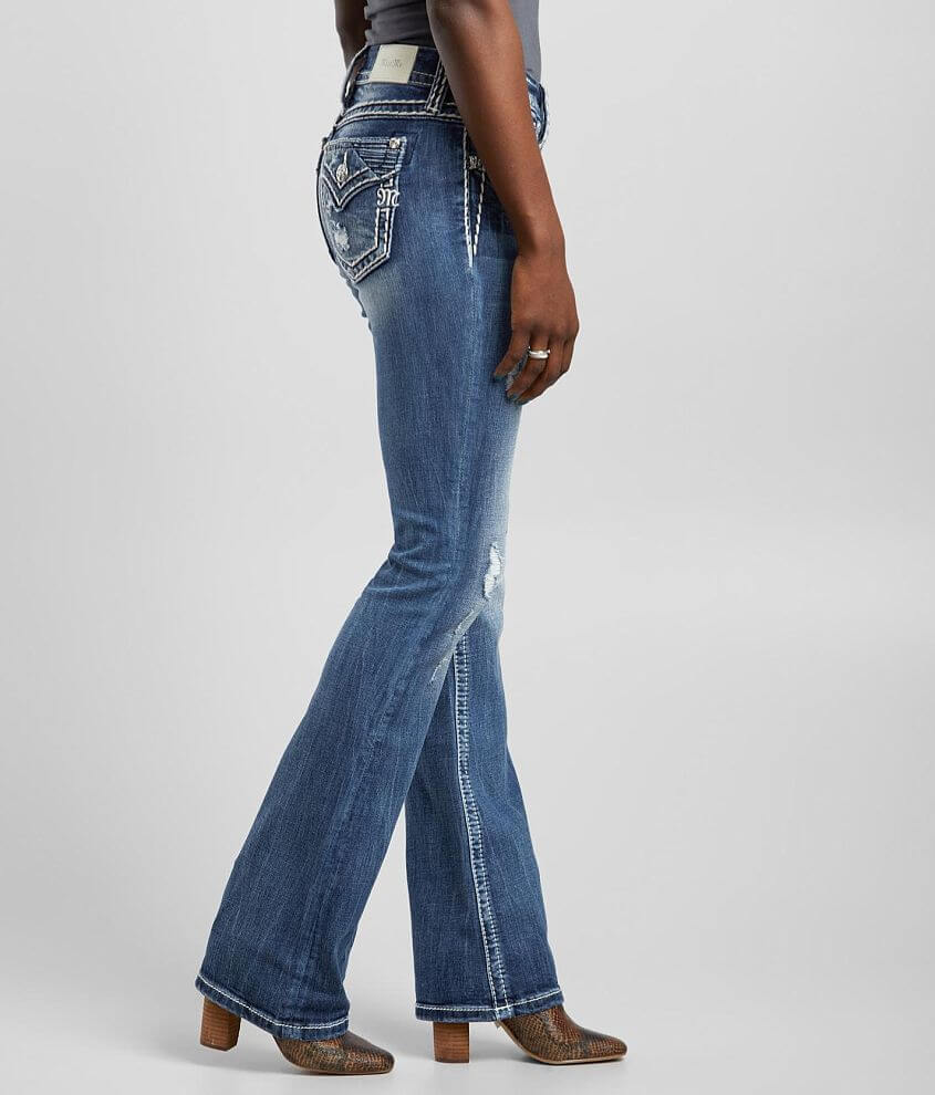 Mid-Rise Boot Stretch Jean
